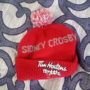 👠TIM HORTONS TIMBITS SYDNEY CROSBY Kids Hat👠